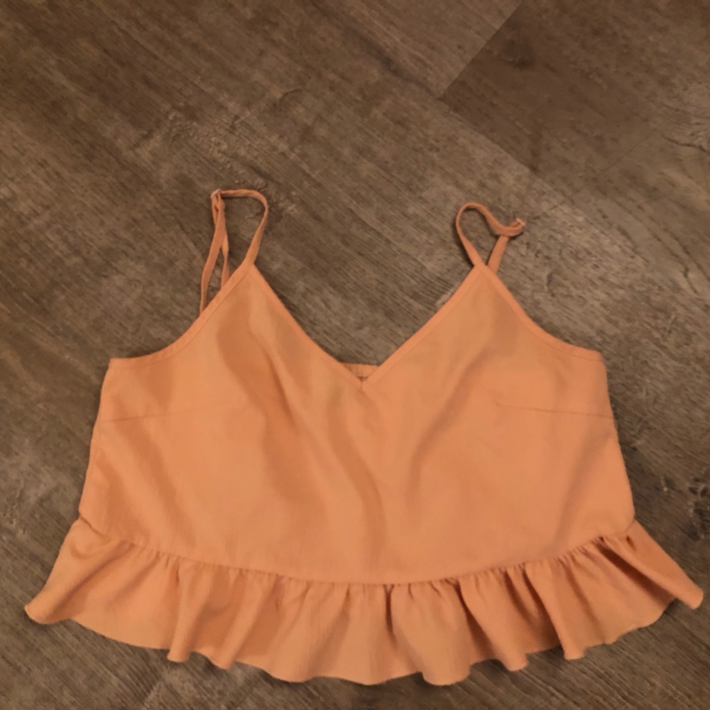 Peach SHEIN crop